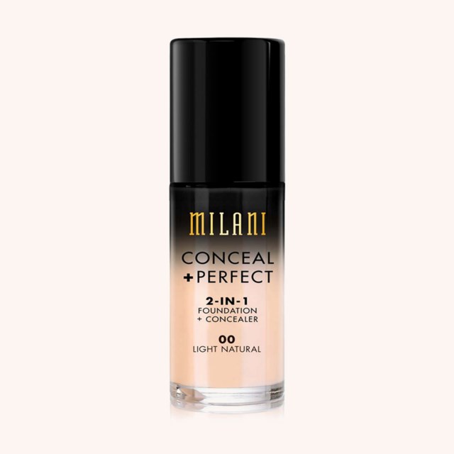 Conceal + Perfect 2-In-1 Foundation 00 Light Natural Conceal + Perfect 2-In-1 Foundation 00 Light Natural