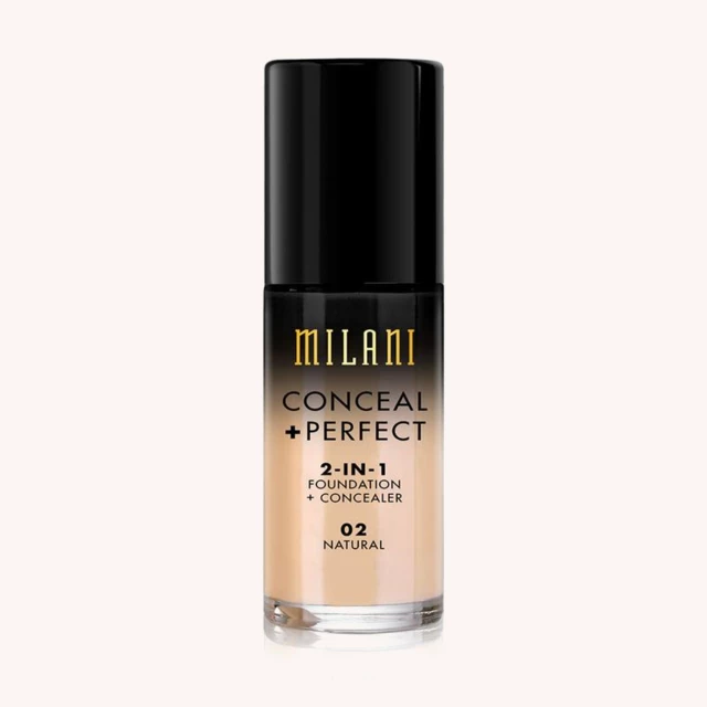 Conceal + Perfect 2-In-1 Foundation 02 Natural Conceal + Perfect 2-In-1 Foundation 02 Natural