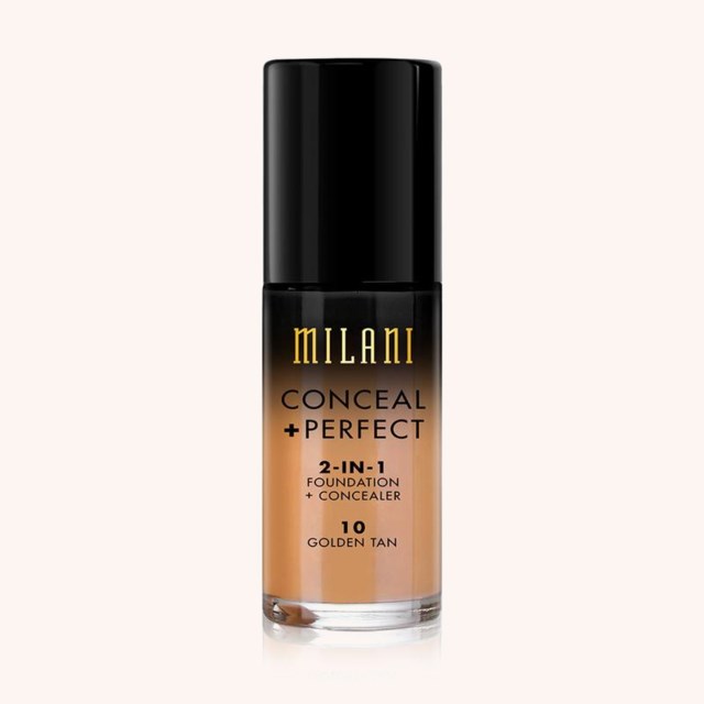 Conceal + Perfect 2-In-1 Foundation 10 Golden Tan Conceal + Perfect 2-In-1 Foundation 10 Golden Tan