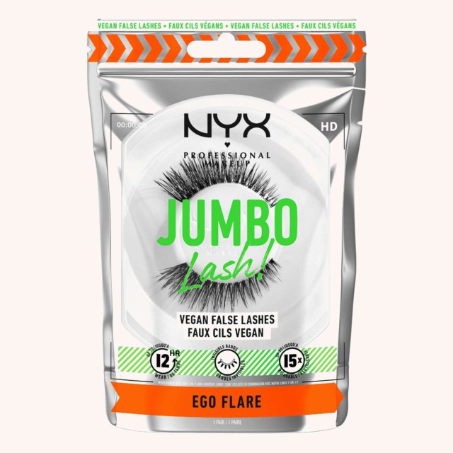 Jumbo Lash! Vegan False Lashes Ego Flare Jumbo Lash! Vegan False Lashes Ego Flare