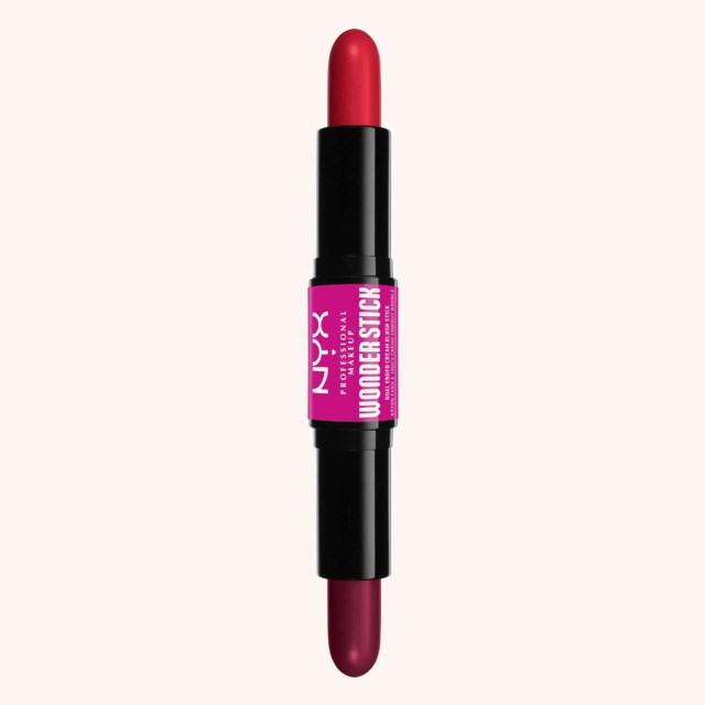 Wonder Stick Dual-Ended Cream Blush Stick Bright Amber N Fuchsia Wonder Stick Dual-Ended Cream Blush Stick Bright Amber N Fuchsia