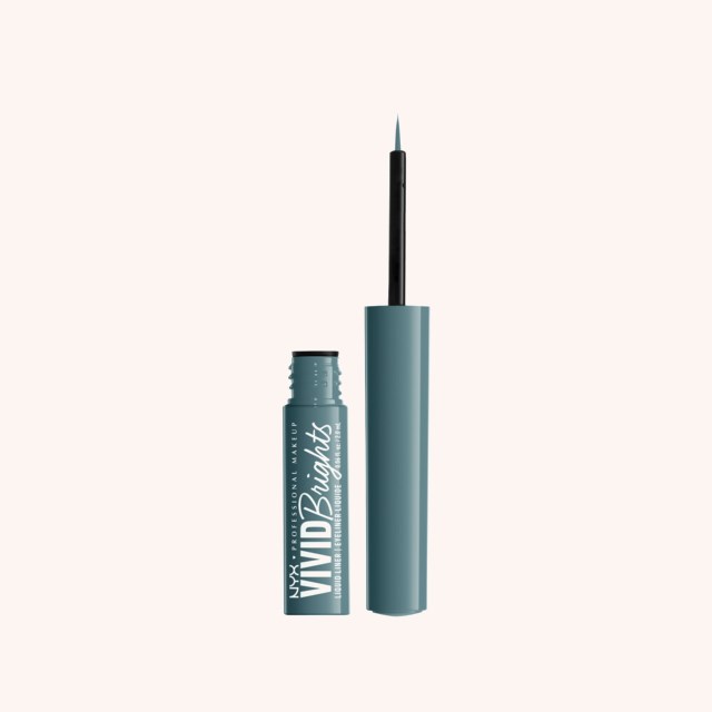Vivid Bright Liquid Liner 01 Cyan Simp Vivid Bright Liquid Liner 01 Cyan Simp
