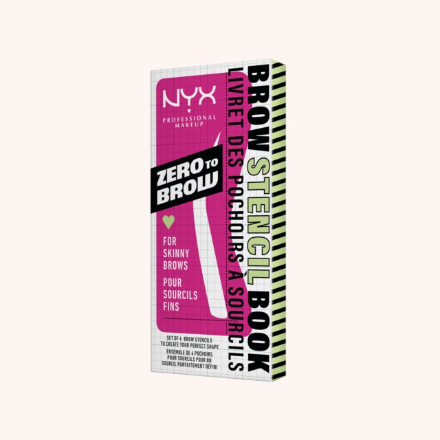 Zero To Brow Stencil 01 For Skinny Brows Zero To Brow Stencil 01 For Skinny Brows