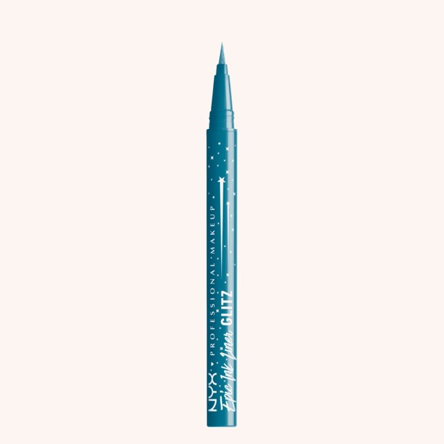 Epic Ink Glitz Metallic Liquid Eyeliner 01 Tapered Twinkle