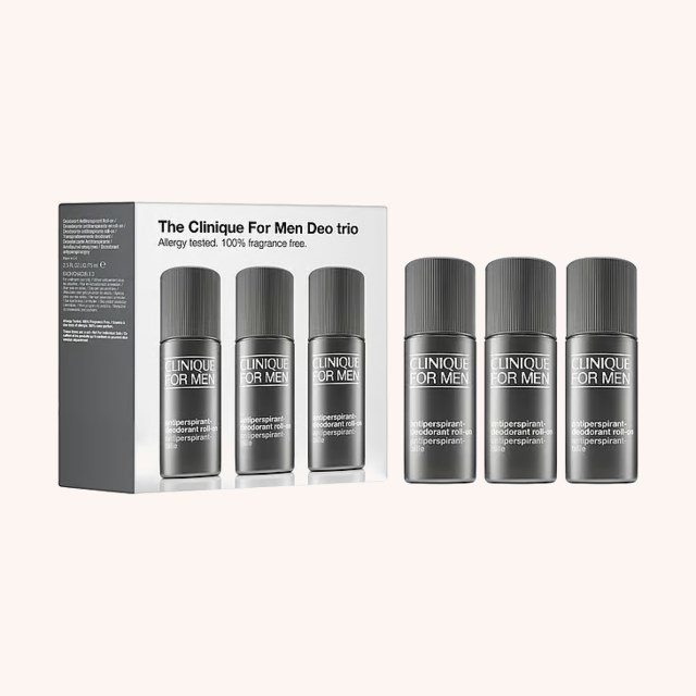 3 X For Men Antiperspirant Deodorant Roll-On Gift Box 3 x 75 ml 3 X For Men Antiperspirant Deodorant Roll-On Gift Box 3 x 75 ml
