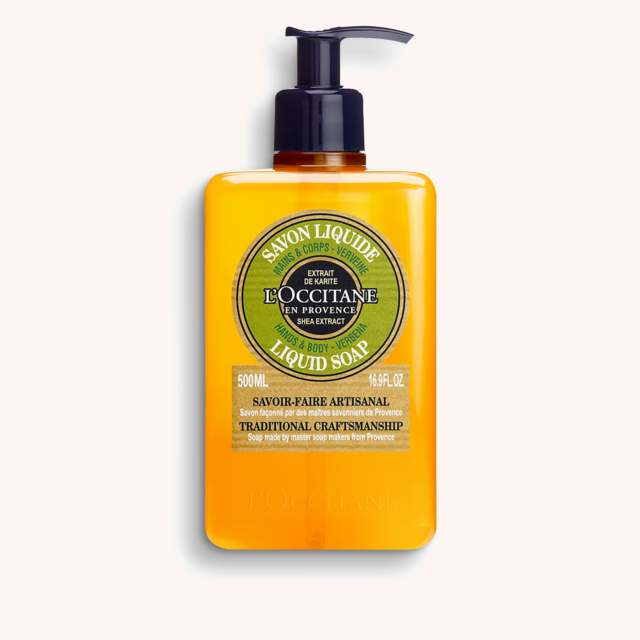 Shea Liquid Soap Verbena 500 ml Shea Liquid Soap Verbena 500 ml