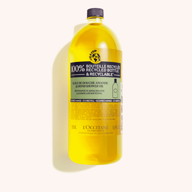 Almond Eco Refill Shower Oil 500 ml