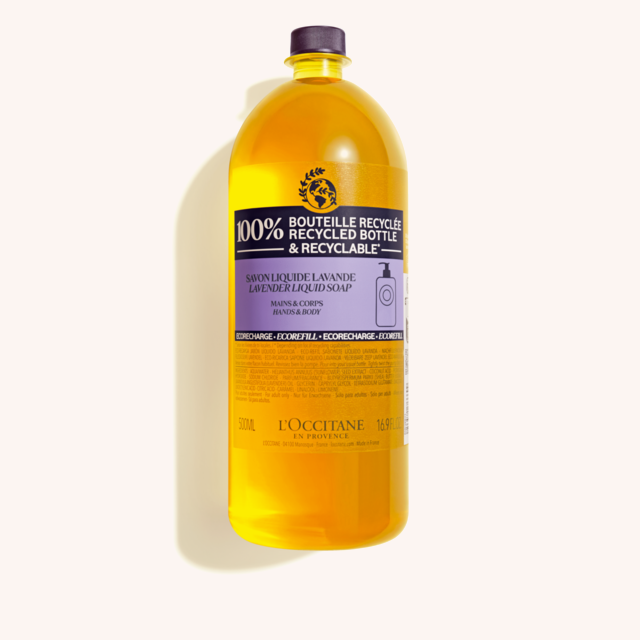 Shea Lavendel Eco Refill Liquid Soap 500 ml Shea Lavendel Eco Refill Liquid Soap 500 ml