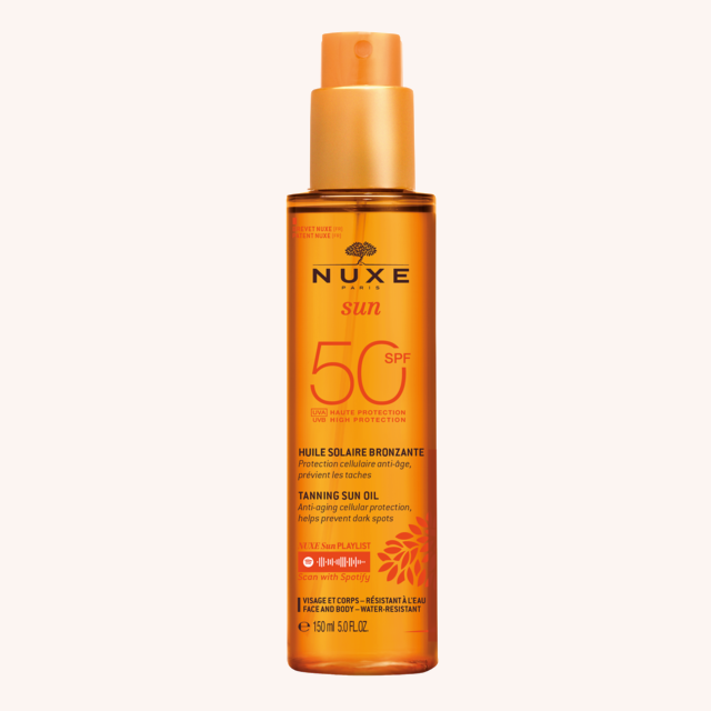 Nuxe Tanning Sun Oil SPF50 150 ml Nuxe Tanning Sun Oil SPF50 150 ml