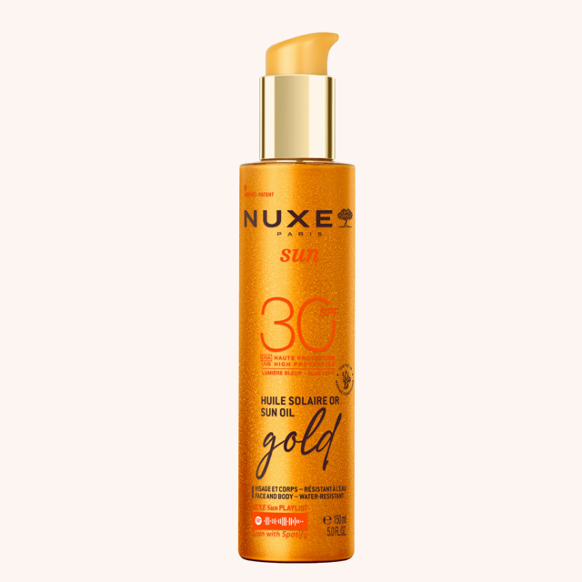 Nuxe Sun Oil Gold SPF30 150 ml Nuxe Sun Oil Gold SPF30 150 ml