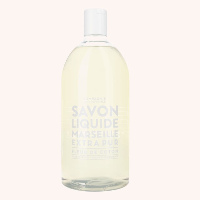 Liquid Marseille Soap Refill Cotton Flower 1000 ml Liquid Marseille Soap Refill Cotton Flower 1000 ml
