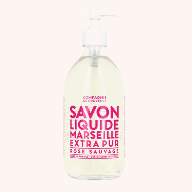 Liquid Marseille Soap Wild Rose 500 ml Liquid Marseille Soap Wild Rose 500 ml