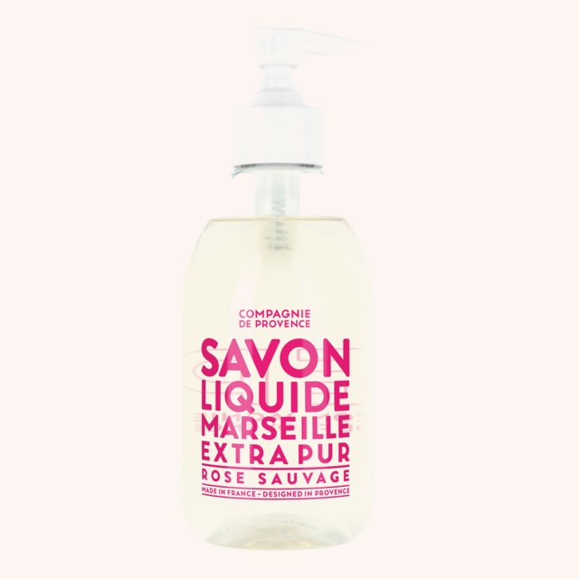 Liquid Marseille Soap Wild Rose 300 ml Liquid Marseille Soap Wild Rose 300 ml
