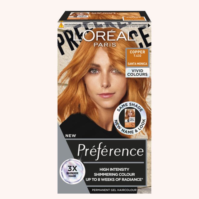 Préférence Vivids 7.432 Copper Préférence Vivids 7.432 Copper