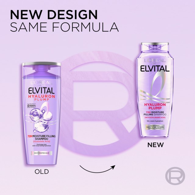 Elvital Hyaluron Plump Hair Shampoo 250 ml
