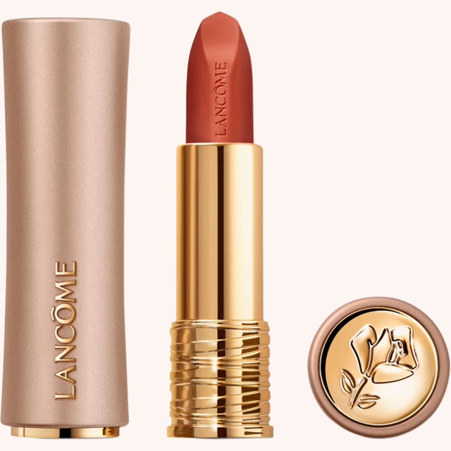 L'Absolu Rouge Intimatte Soft-Blurred Matte Lipstick 121 Brown Sans Filtre