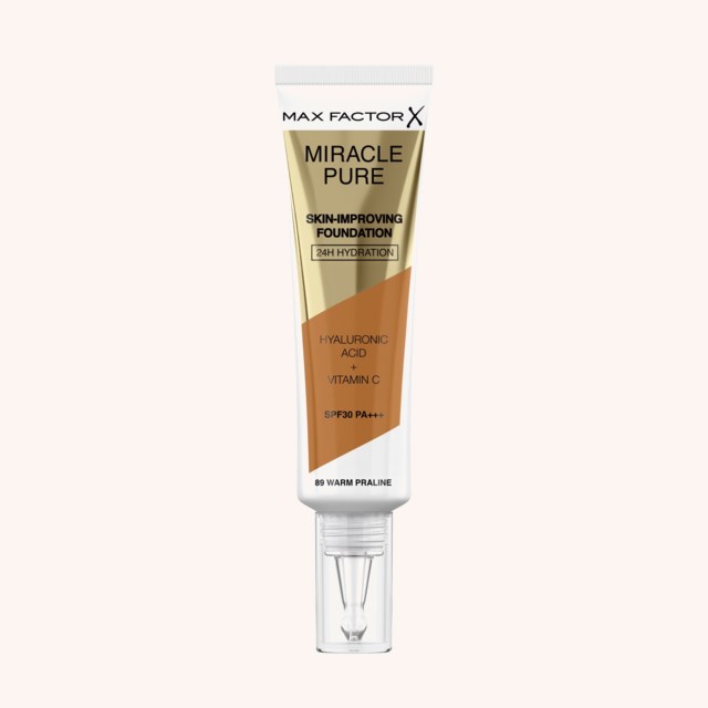 Miracle Pure Skin-Improving Foundation 89 Warm Praline