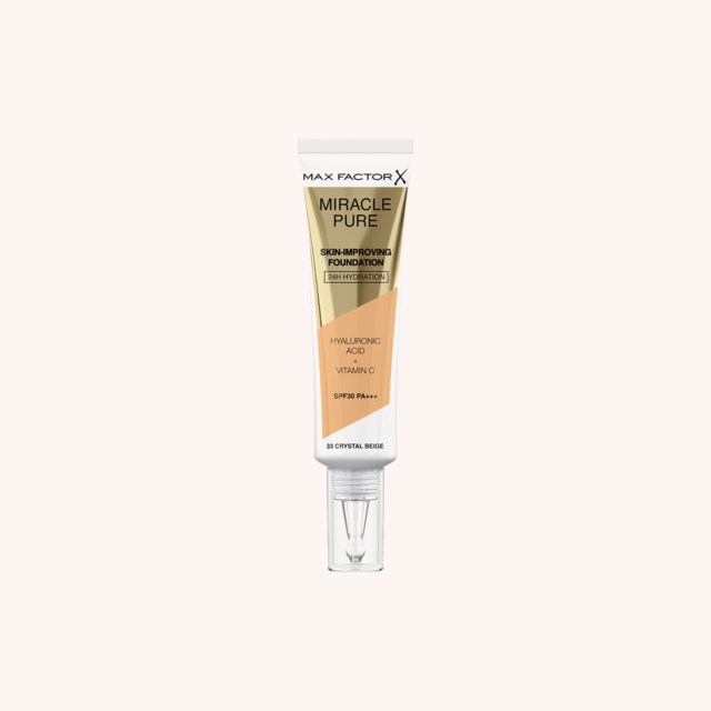 Miracle Pure Skin-Improving Foundation 33 Crystal Beige Miracle Pure Skin-Improving Foundation 33 Crystal Beige