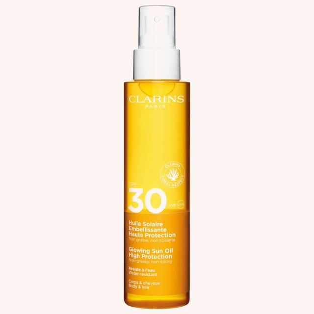 Glowing Sun Oil High Protection SPF30 Body & Hair 150 ml Glowing Sun Oil High Protection SPF30 Body & Hair 150 ml