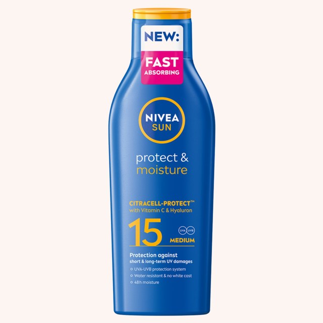 Protect & Moisture Sun Lotion SPF15 200 ml Protect & Moisture Sun Lotion SPF15 200 ml