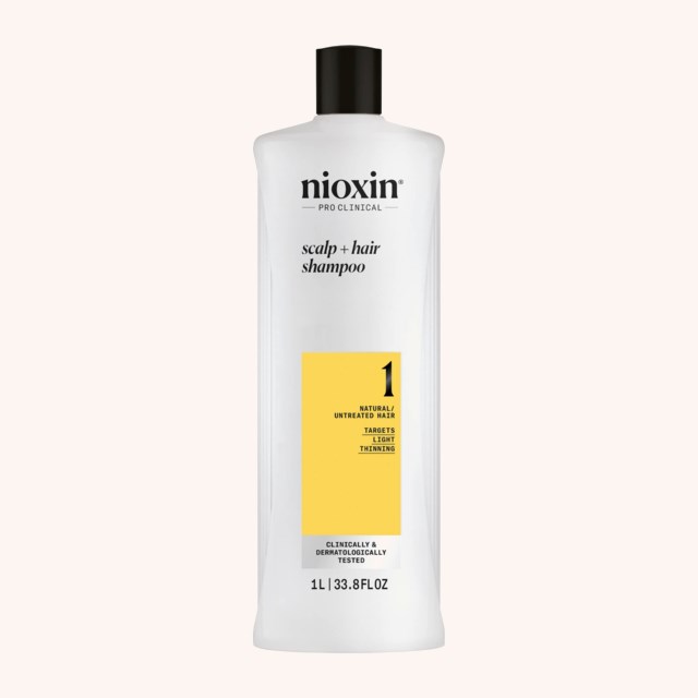 System 1 Shampoo 1000 ml System 1 Shampoo 1000 ml