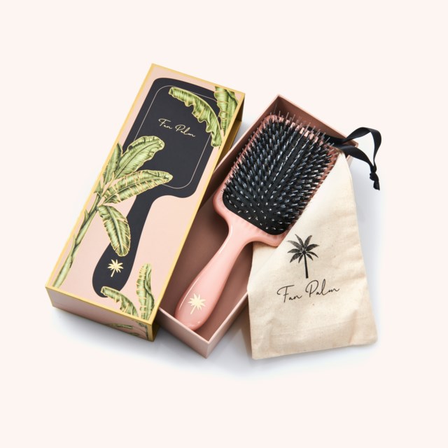 Boar- & Nylon Brush Large Double Bloom Paddle Boar- & Nylon Brush Large Double Bloom Paddle