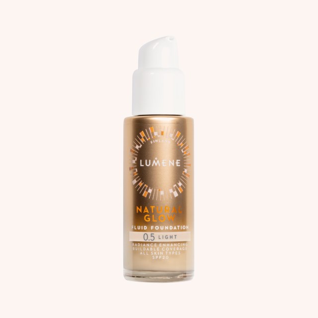 Natural Glow Fluid Foundation 0.5 Light Natural Glow Fluid Foundation 0.5 Light