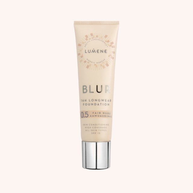 Blur 16H Longwear SPF15 Foundation 0.5 Fair Nude Blur 16H Longwear SPF15 Foundation 0.5 Fair Nude
