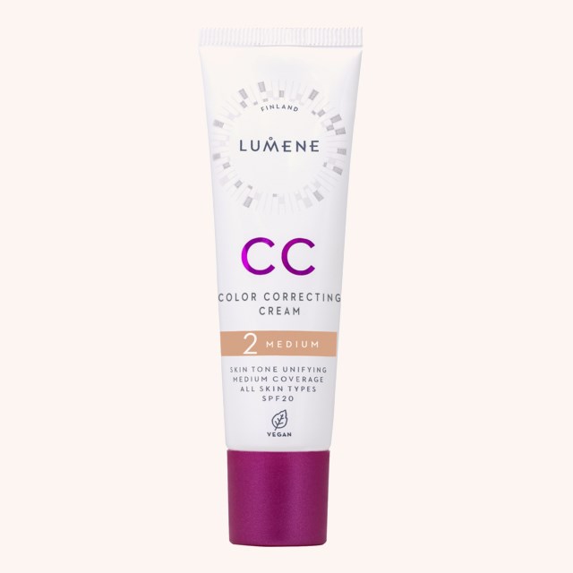 CC Color Correcting Cream SPF20 Foundation 2 Medium