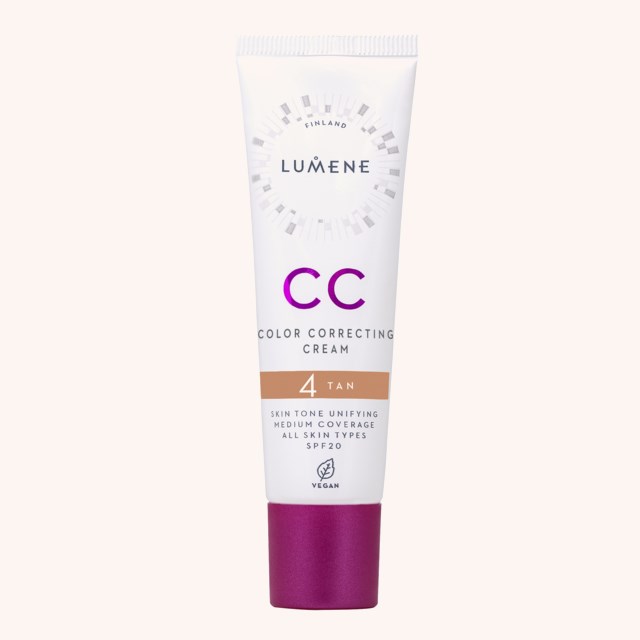 CC Color Correcting Cream SPF20 Foundation 4 Tan CC Color Correcting Cream SPF20 Foundation 4 Tan