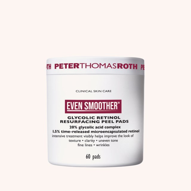 Even Smoother Glycolic Retinol Resurfacing Peel Pads 60 ml Even Smoother Glycolic Retinol Resurfacing Peel Pads 60 ml