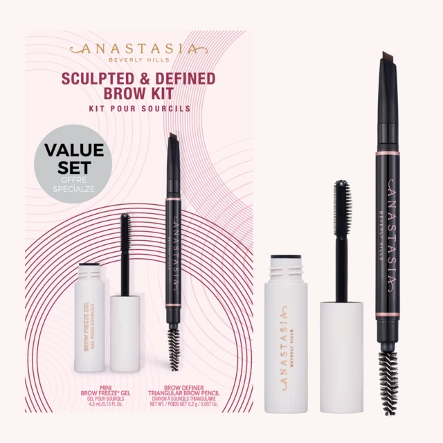 Sculpted & Defined Brow Kit Dark Brown Sculpted & Defined Brow Kit Dark Brown