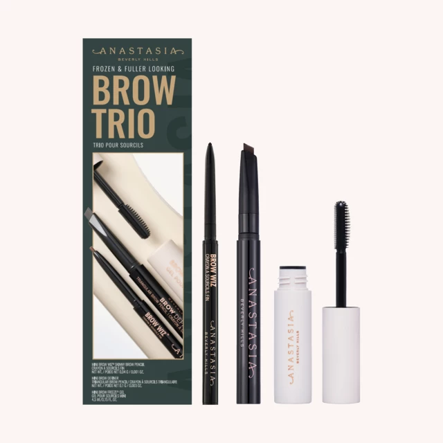 Frozen & Fuller Looking Brow Trio Gift Box Dark Brown Frozen & Fuller Looking Brow Trio Gift Box Dark Brown