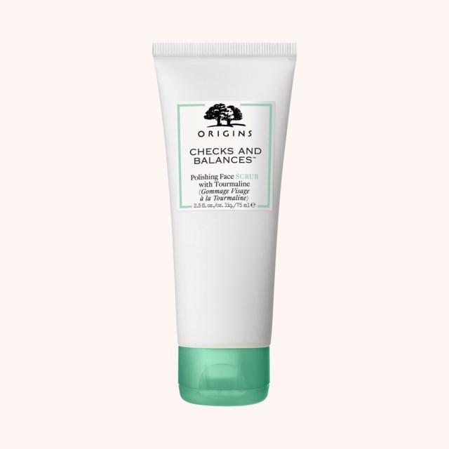 Checks And Balances Polishing Face Scrub With Tourmaline 75 ml Checks And Balances Polishing Face Scrub With Tourmaline 75 ml