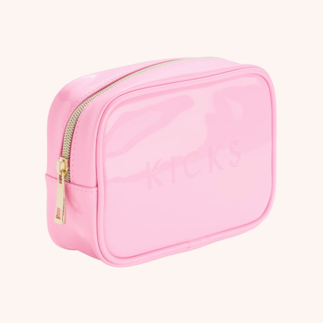 Small Boxy Make Up Bag Pink Small Boxy Make Up Bag Pink
