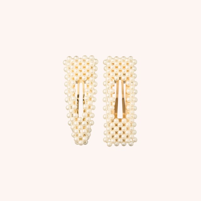 Pearl Hair Clips 2 set