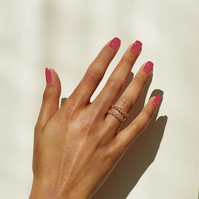 Nail Polish Evening Gown