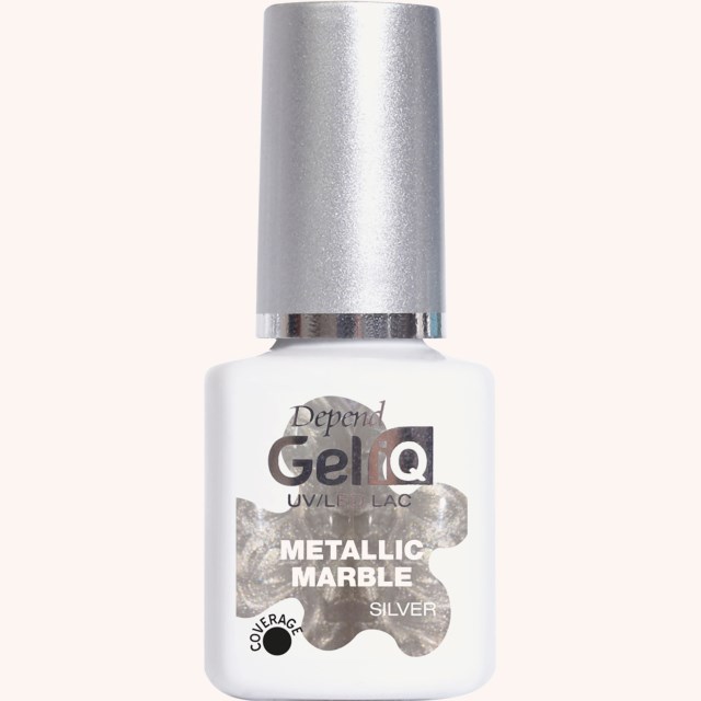 Gel IQ Metallic Marble 10129 Silver Gel IQ Metallic Marble 10129 Silver