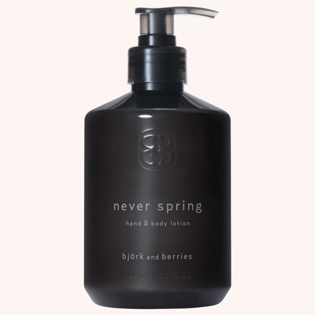 Never Spring Hand & Body Lotion 400 ml Never Spring Hand & Body Lotion 400 ml