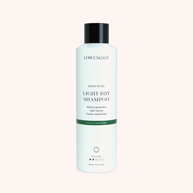 Good To Go Light Apple & Cedarwood Dry Shampoo 250 ml Good To Go Light Apple & Cedarwood Dry Shampoo 250 ml