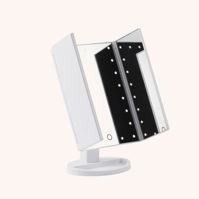 Original Tri Folded Lighted Mirror Original Tri Folded Lighted Mirror