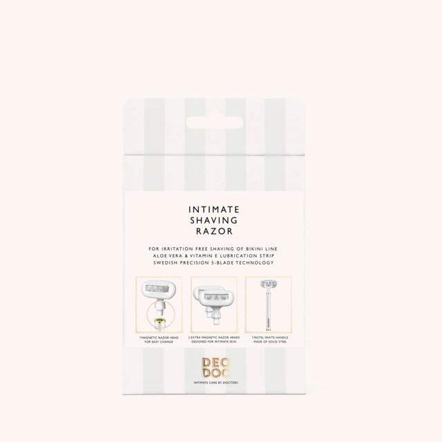 Intimate Shaving Razor White