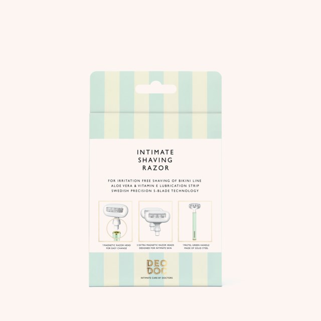 Intimate Shaving Razor Green