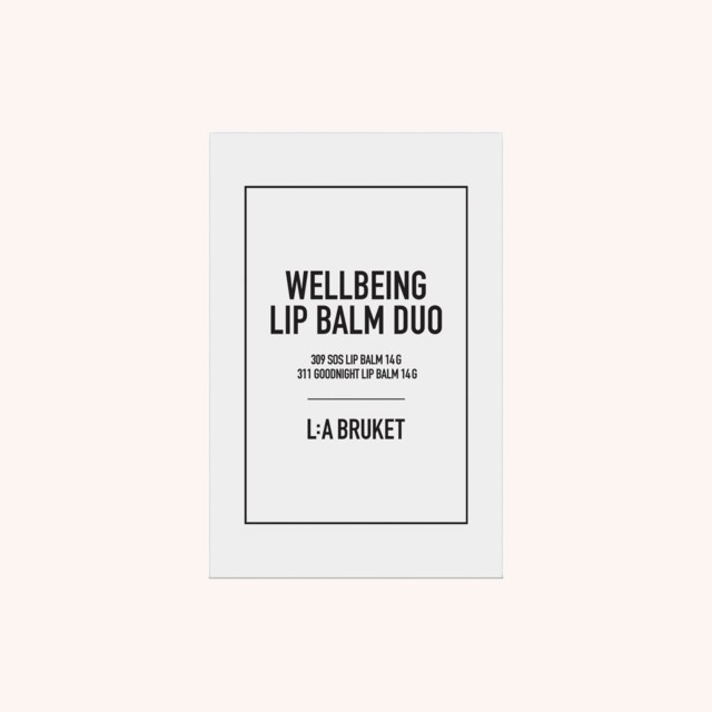 Lip Balm Duo SOS & Good Night 324 Wellbeing Lip Balm Duo Lip Balm Duo SOS & Good Night 324 Wellbeing Lip Balm Duo