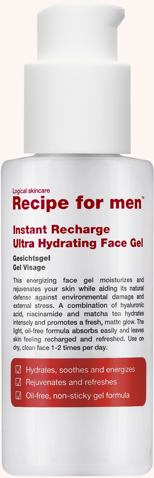 Instant Recharge Face Gel 75 ml Instant Recharge Face Gel 75 ml