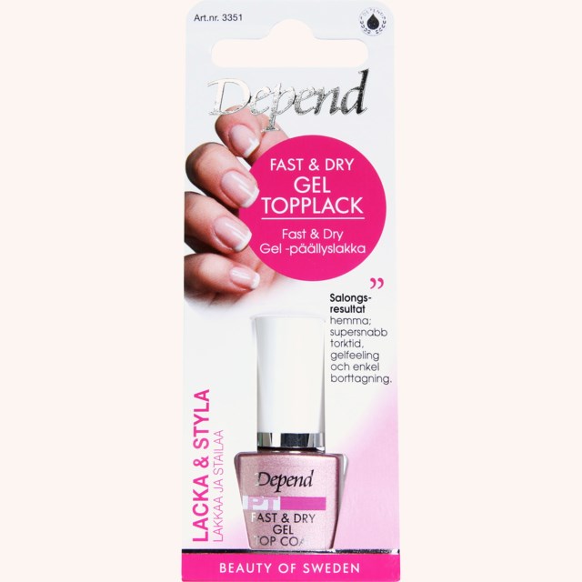 Nail Care Fast & Dry Gel Top Coat Nail Care Fast & Dry Gel Top Coat