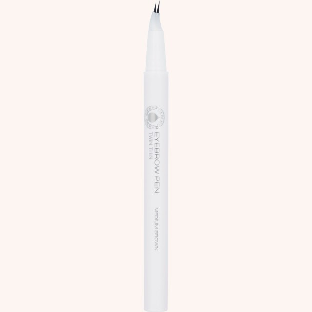 Perfect Eye Eyebrowpencil Twin Thin Mediumbrown