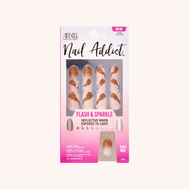 Nail Addict Flash & Sparkle Show Stopper Nail Addict Flash & Sparkle Show Stopper