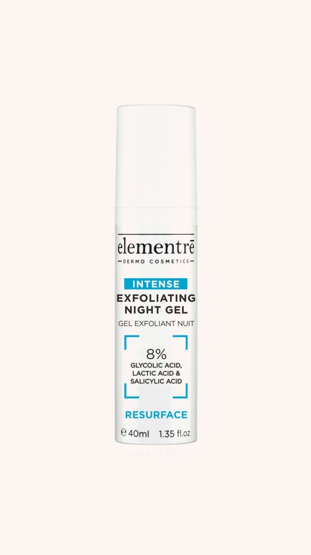 Exfoliating Night Gel - 8% Glycolic, Lactic, Salicylic Acids 40 ml