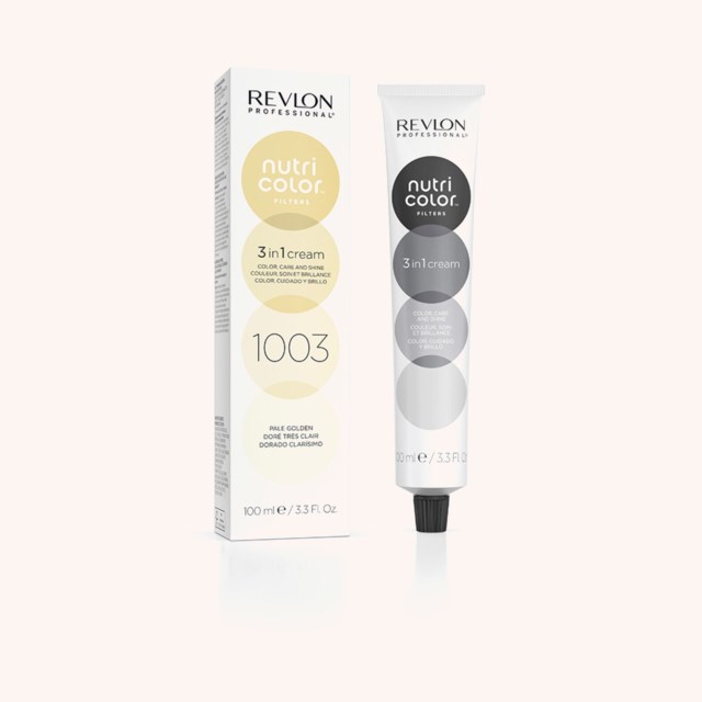 Nutri Color Filters Toning 1003 Pale Gold Nutri Color Filters Toning 1003 Pale Gold